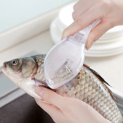 WezzaFamme Creative Fish Shaped Scale Scraper